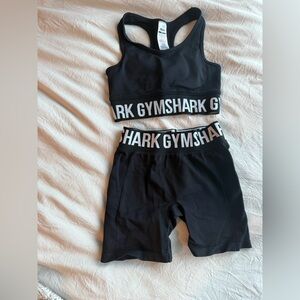 Gymshark Black Activewear Set